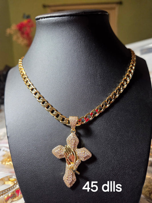 Cross Chain Necklace
