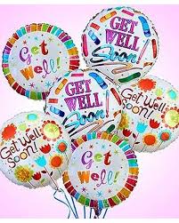 Get Well Soon Mylar Ballon